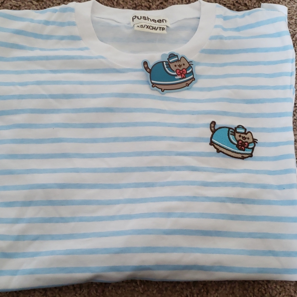 NWT Pusheen Box Exclusive Sailor Pusheen Tee! 🐱👕 - Picture 5 of 6